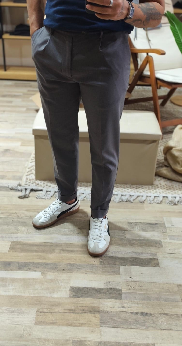 Pantalone modello sartoriale - Made in Italy