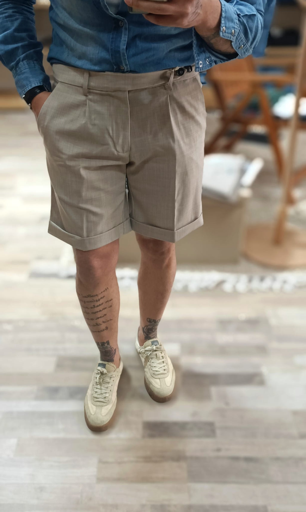Bermuda Modello sartoriale - Wardrobe Men AversaWardrobe Men Aversa