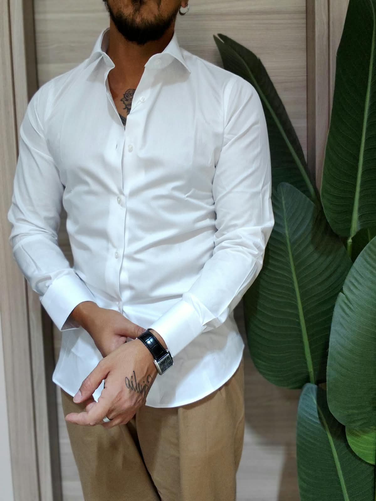 Camicia in cotone slim fit - Wardrobe Menwardrobe men