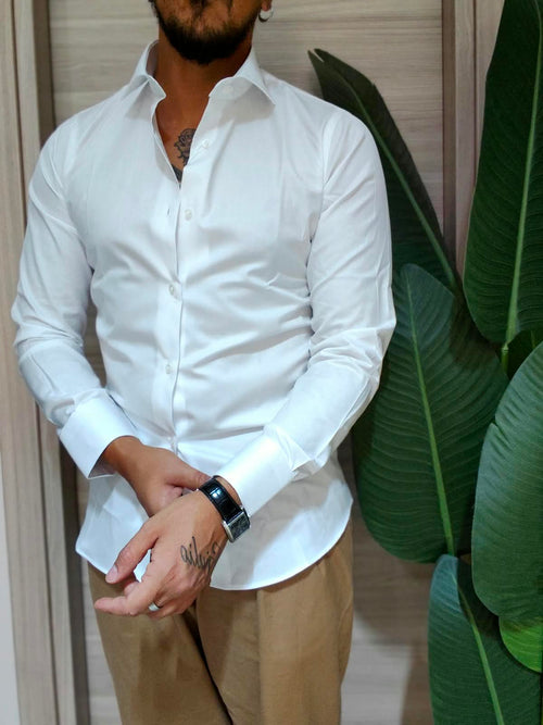 Camicia in cotone slim fit - Wardrobe Menwardrobe men