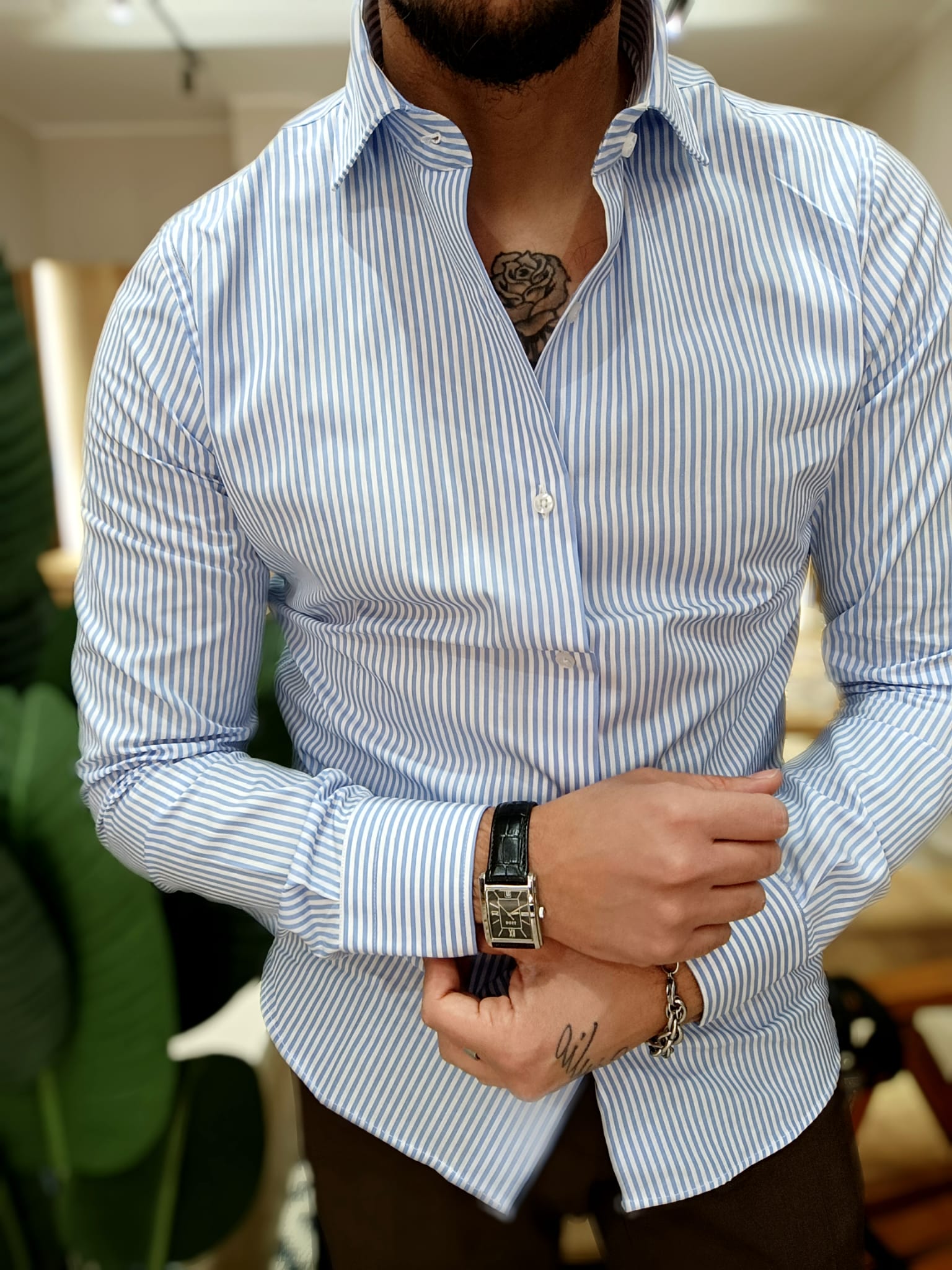 Camicia Mille righe - Wardrobe Men AversaWardrobe Men Aversa