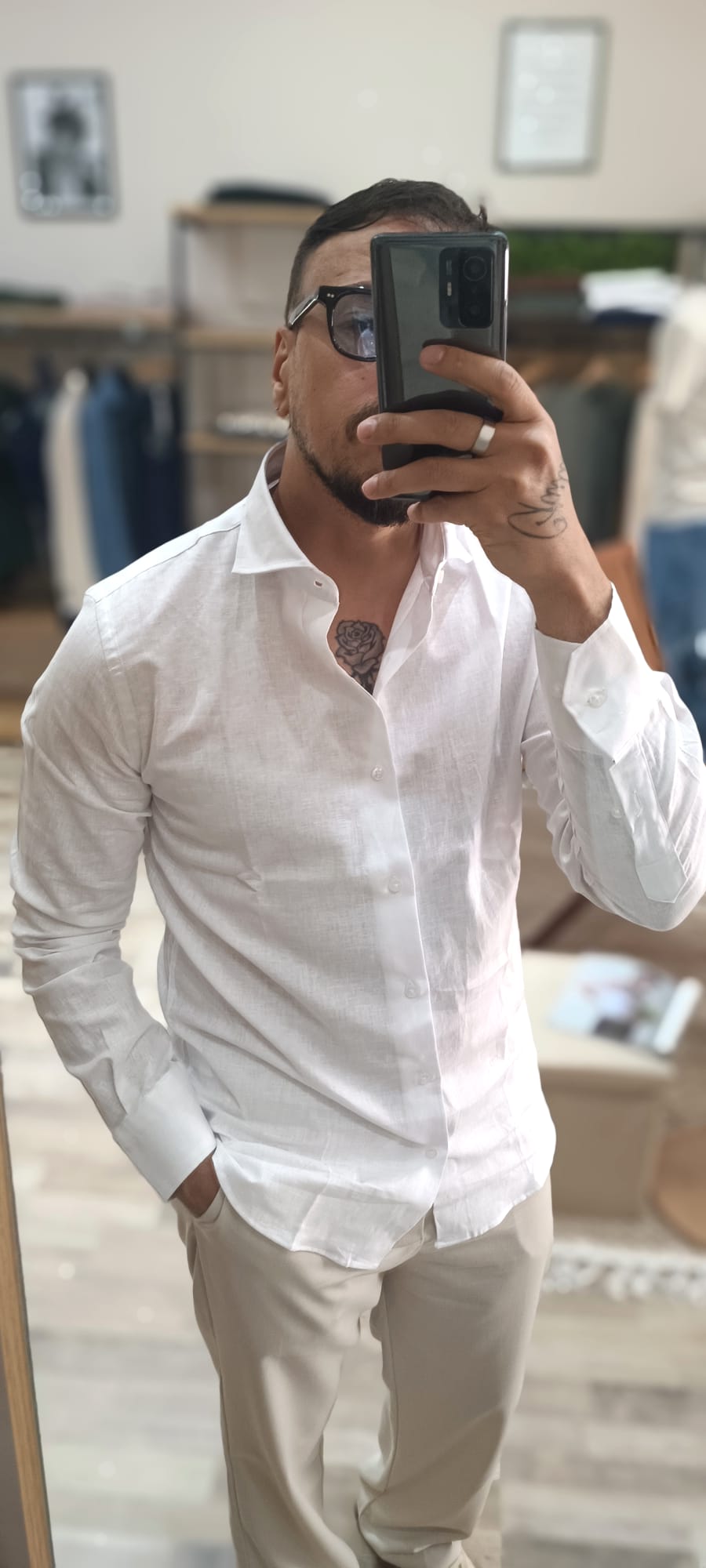 Camicie in lino | Made in Italy - Wardrobe Men AversaWardrobe Men Aversa