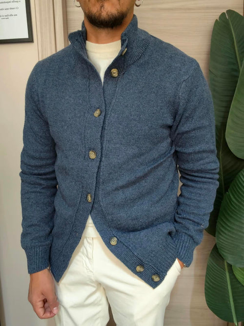Cardigan in lana regular fit - Wardrobe MenWardrobe Men