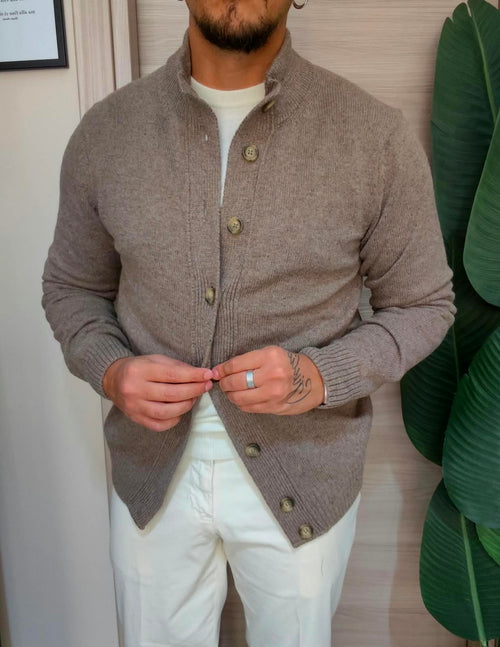 Cardigan in lana regular fit - Wardrobe MenWardrobe Men