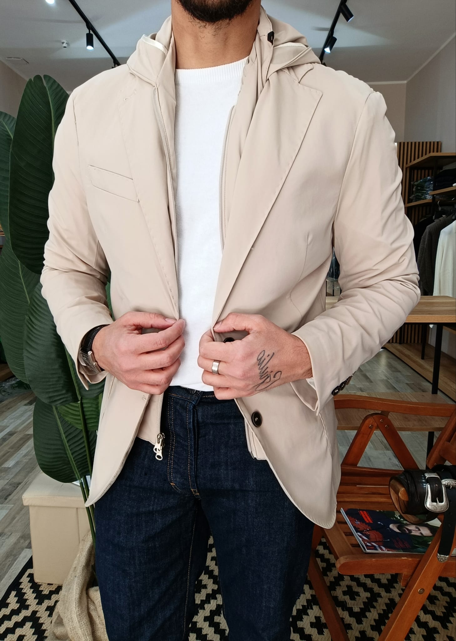 Giacca No - stiro - Wardrobe Men AversaWardrobe Men Aversa