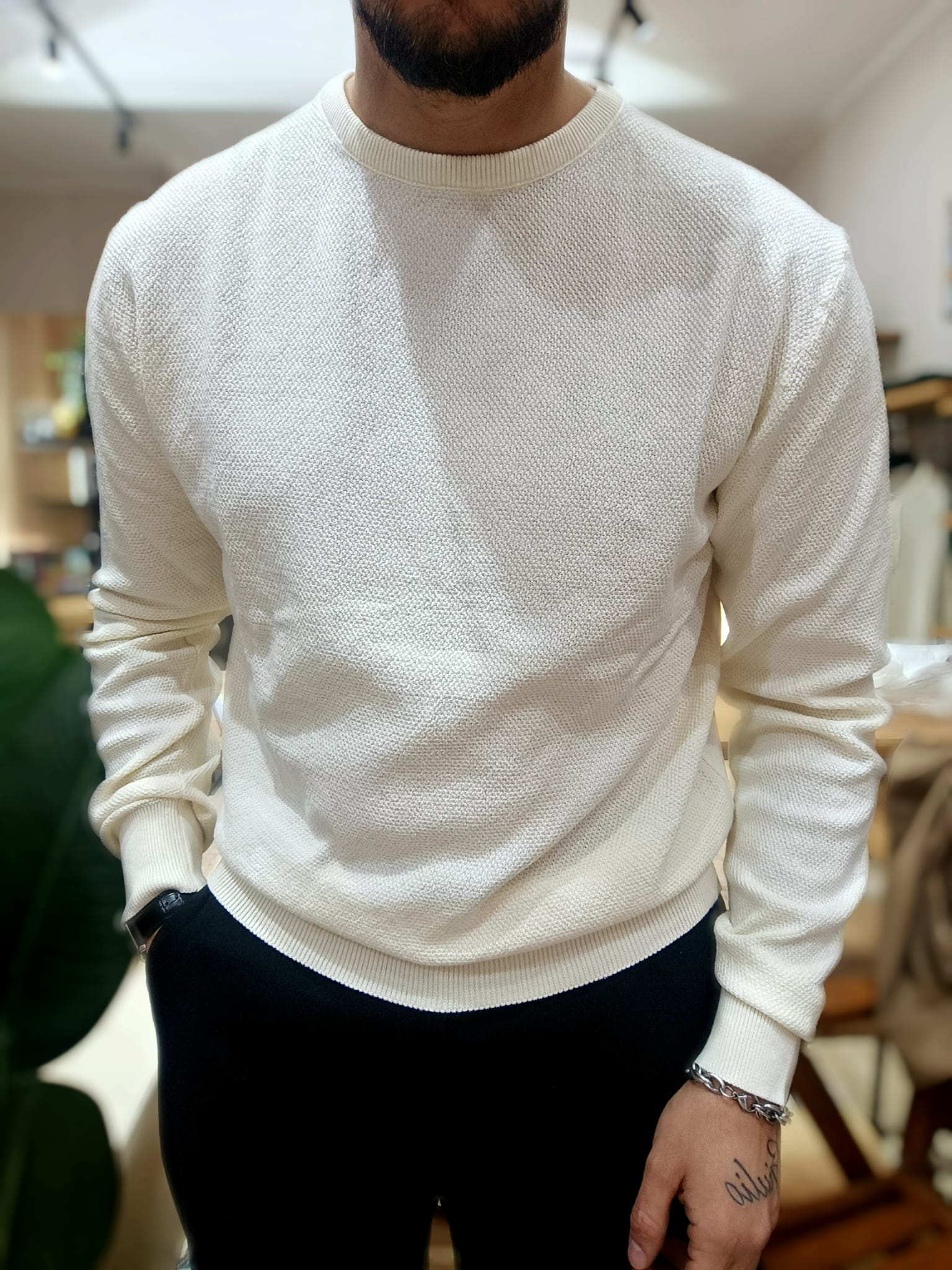 Giro collo nido d'ape - Wardrobe Men AversaWardrobe Men Aversa