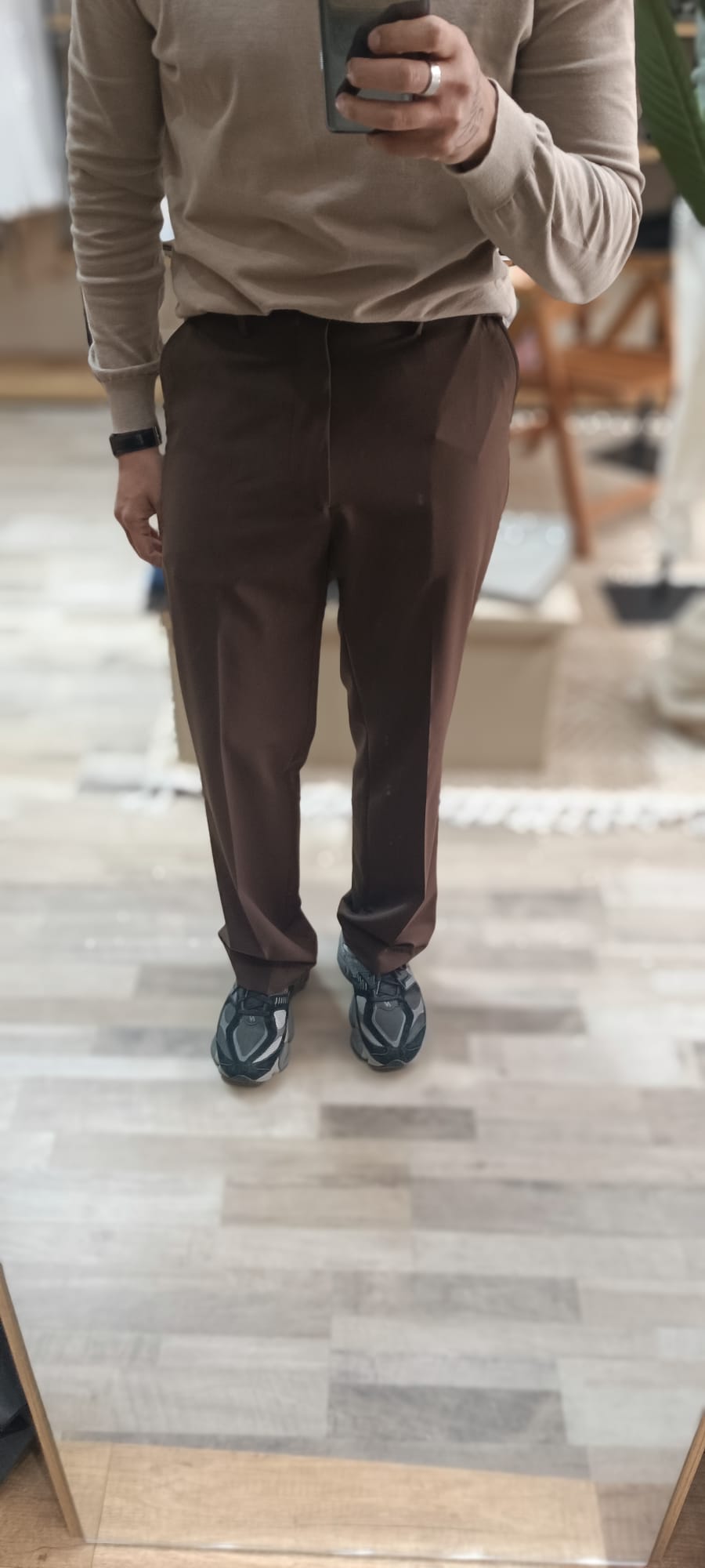 Pantalone fondo ampio