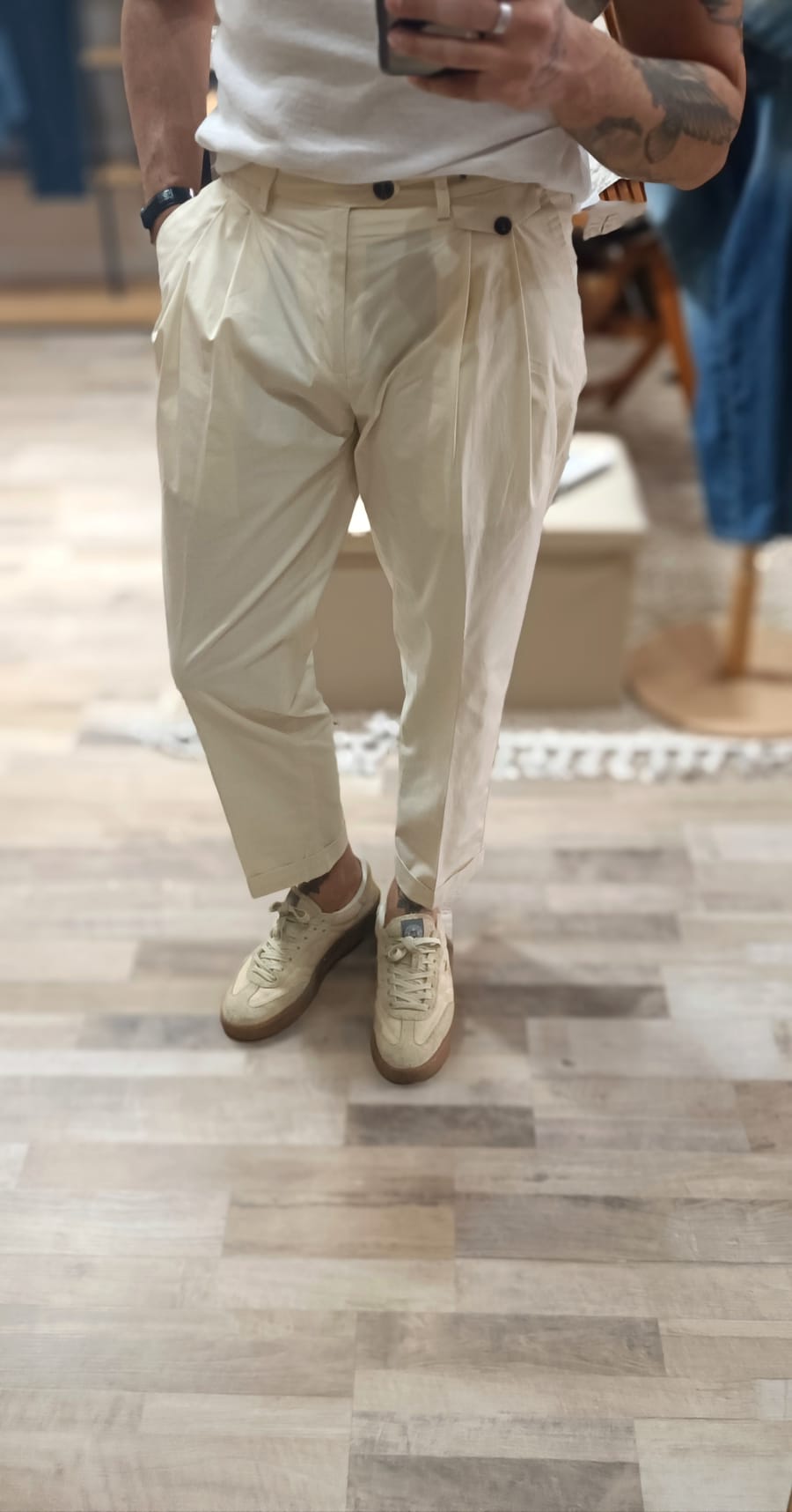 Pantalone doppia pence modello sartoriale | made in Italy - Wardrobe Men AversaWardrobe Men Aversa