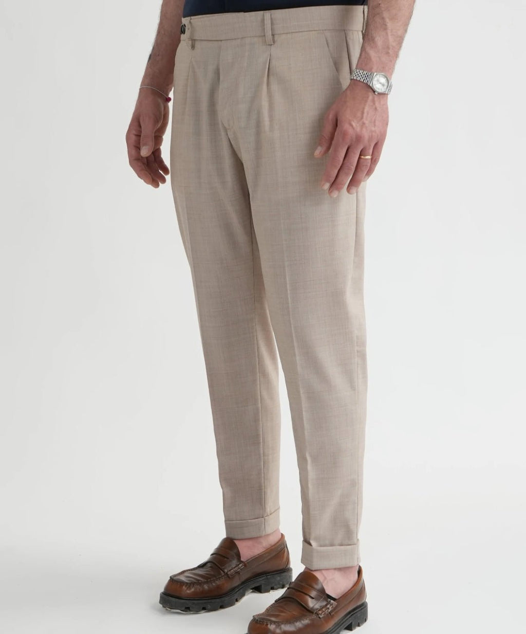 Pantalone modello sartoriale Melange - Wardrobe Men AversaWardrobe Men Aversa