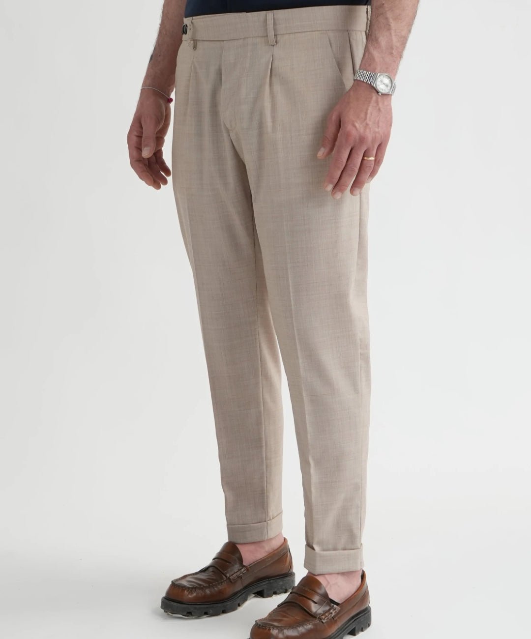Pantalone modello sartoriale Melange - Wardrobe Men AversaWardrobe Men Aversa
