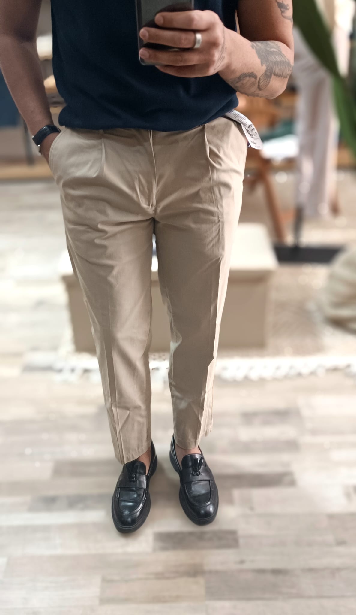 Pantalone tecnico vestibilità comoda da uomo Poket - Wardrobe Men AversaWardrobe Men Aversa