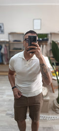 Polo tre bottoni in cotone fine| Made in Italy - Wardrobe Men AversaWardrobe Men Aversa
