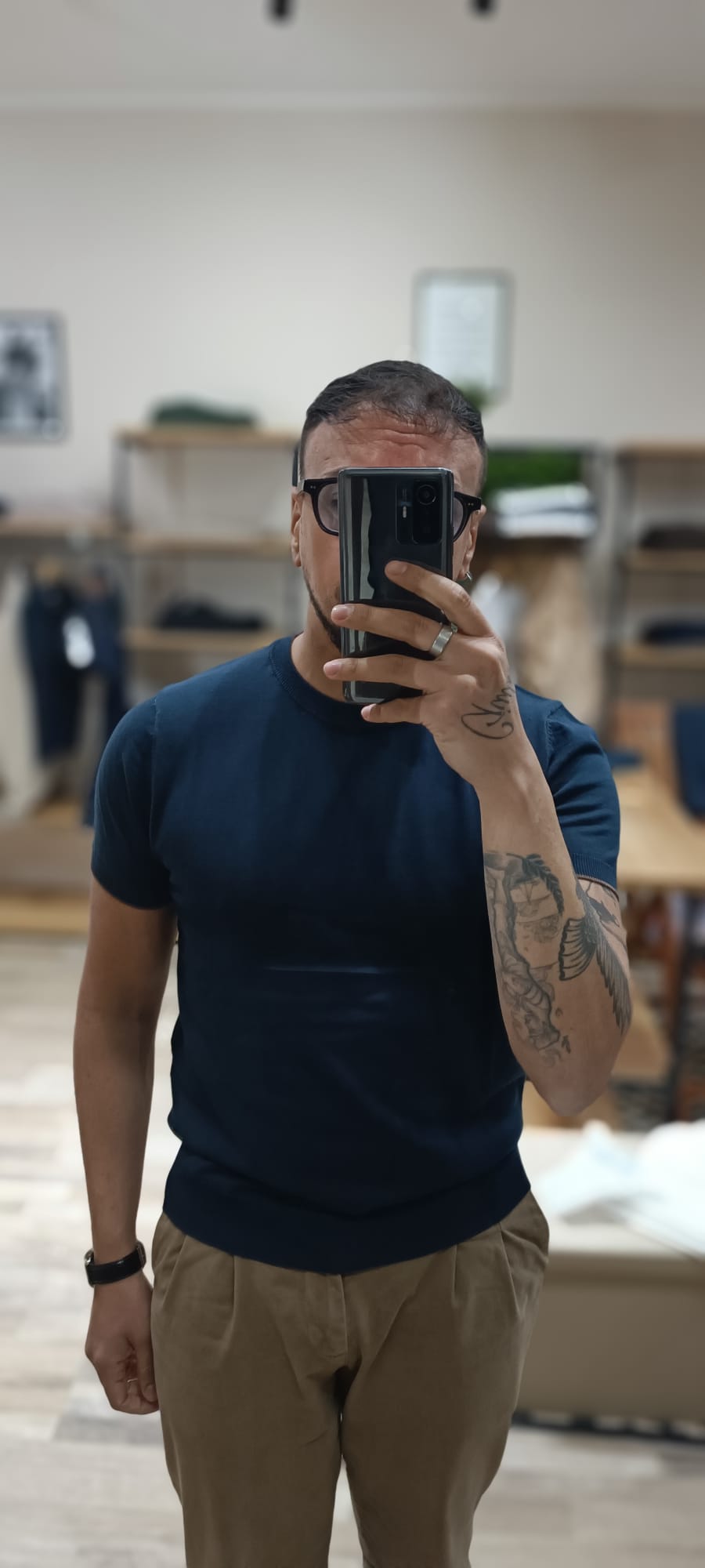 T-Shirt in filo - Wardrobe Men AversaWardrobe Men Aversa