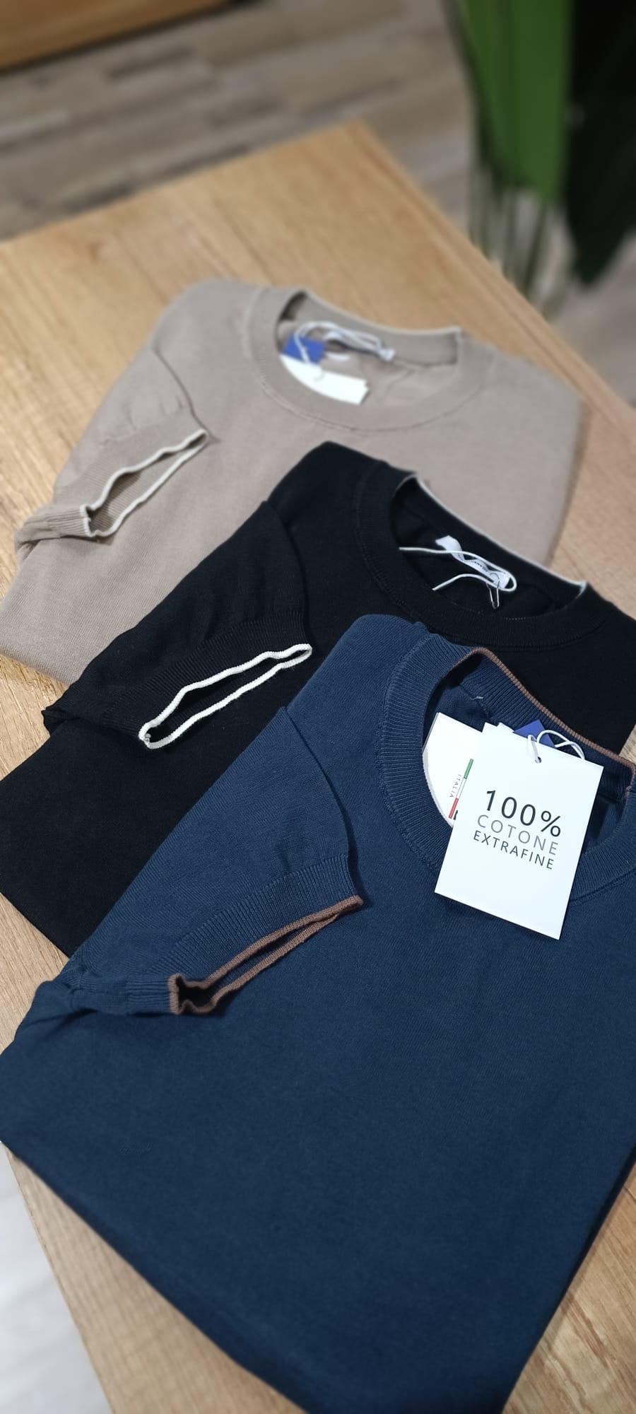 T-Shirt in filo - Wardrobe Men AversaWardrobe Men Aversa
