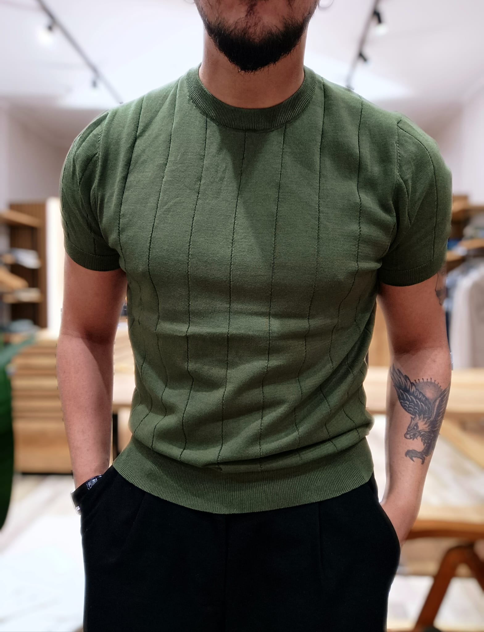 T-shirt in filo Rodi - Wardrobe Men AversaWardrobe Men Aversa