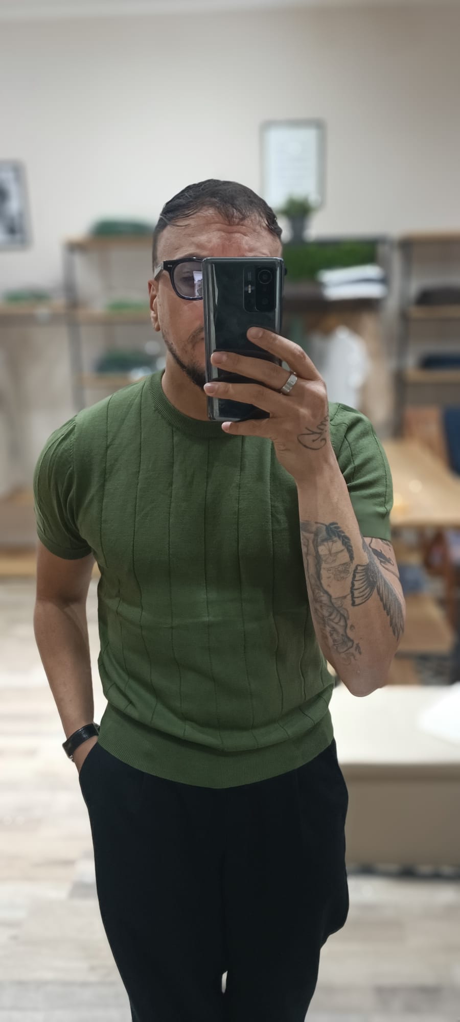 T-shirt in filo Rodi - Wardrobe Men AversaWardrobe Men Aversa