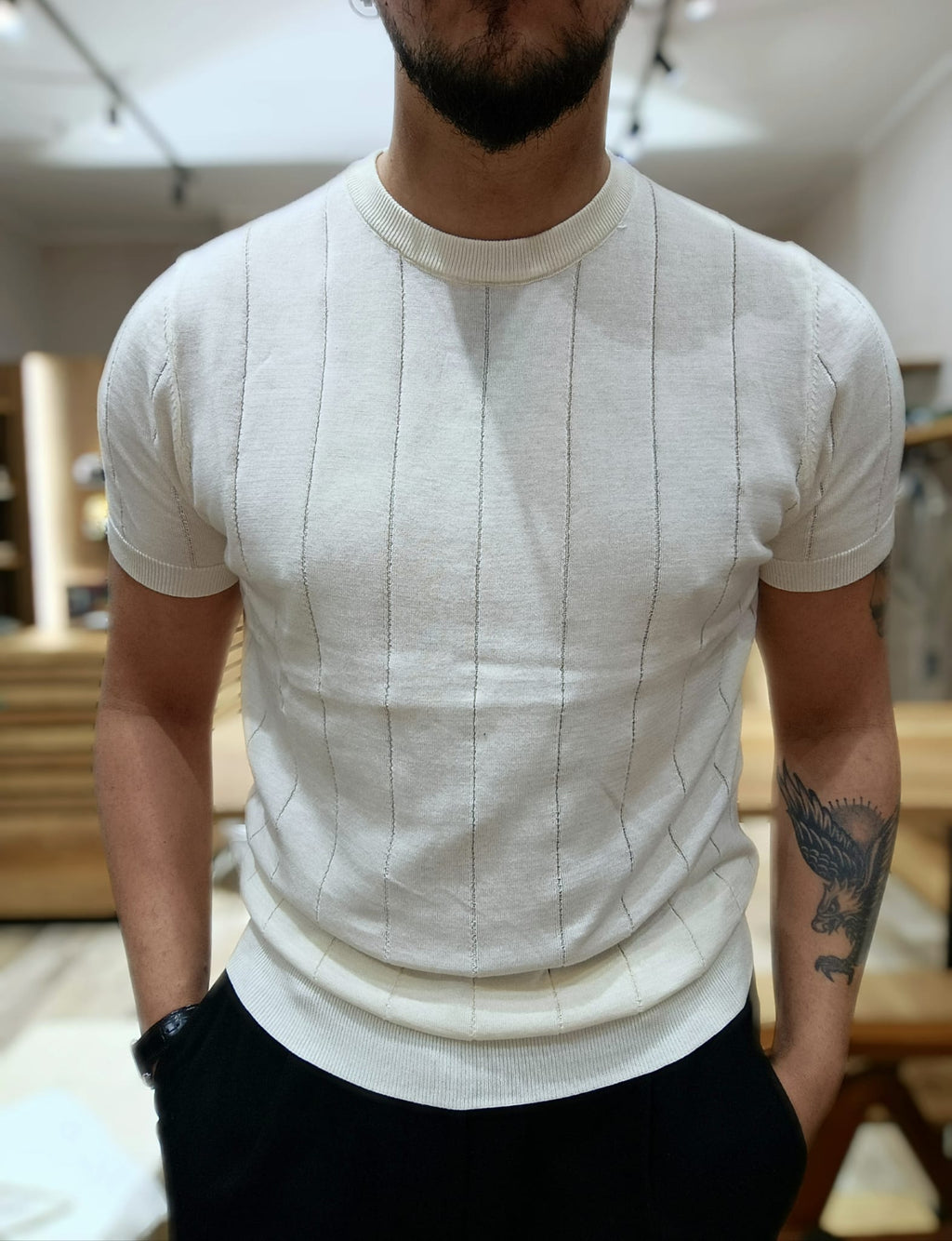 T-shirt in filo Rodi - Wardrobe Men AversaWardrobe Men Aversa