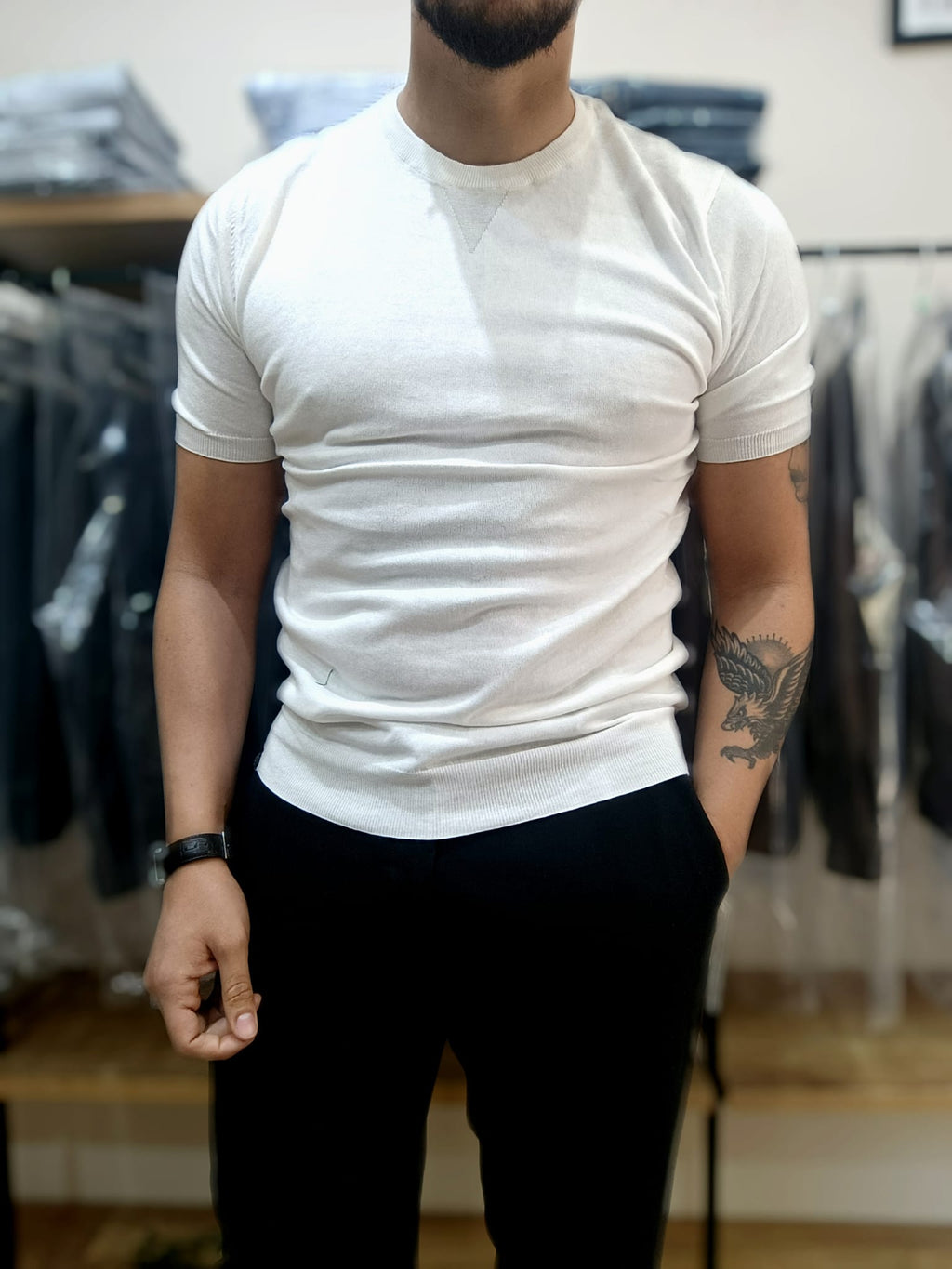 t-shirt cotone extra fine