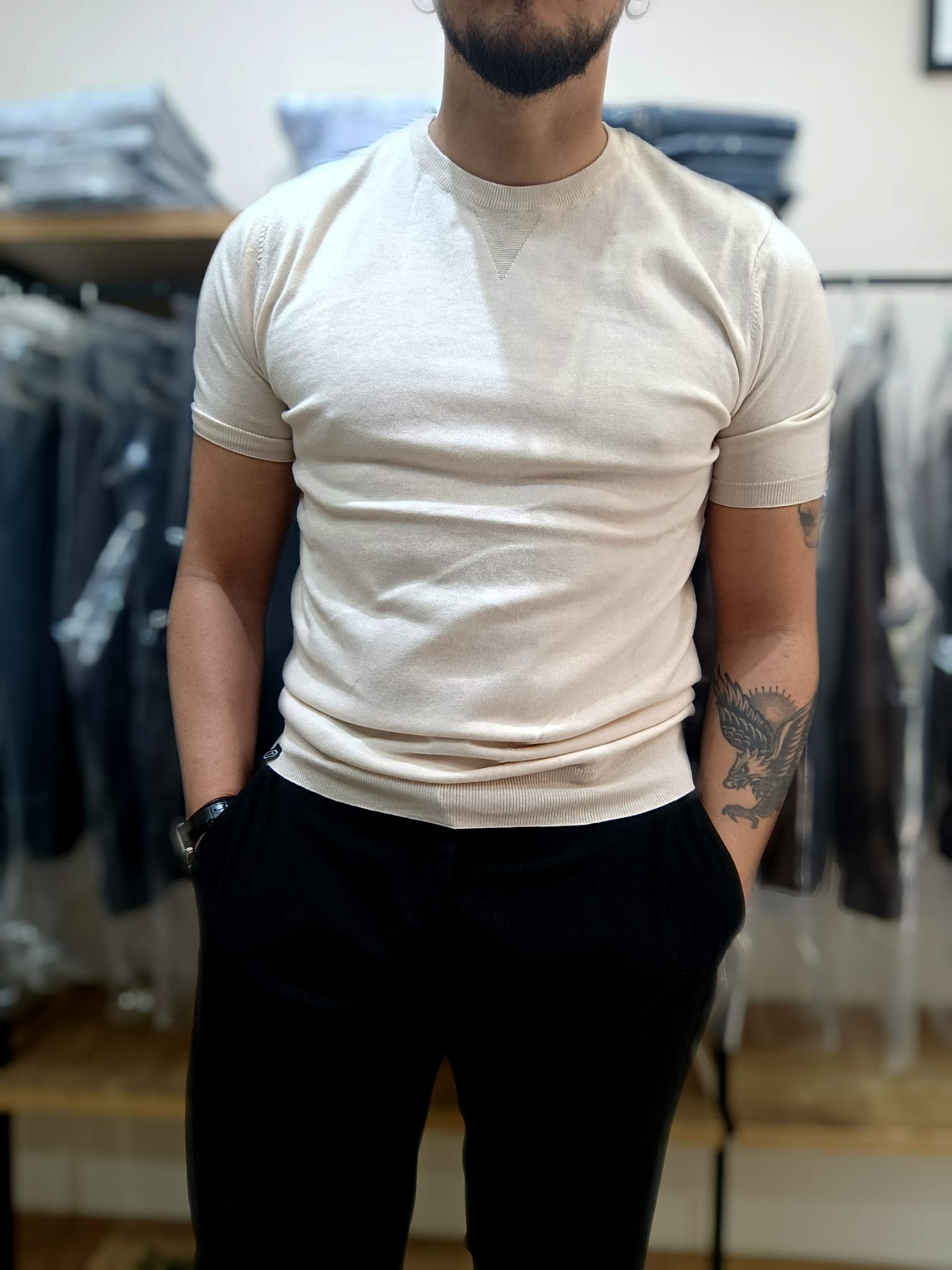 t-shirt cotone extra fine